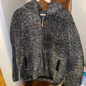 Sherpa Fleece Gray Jacket